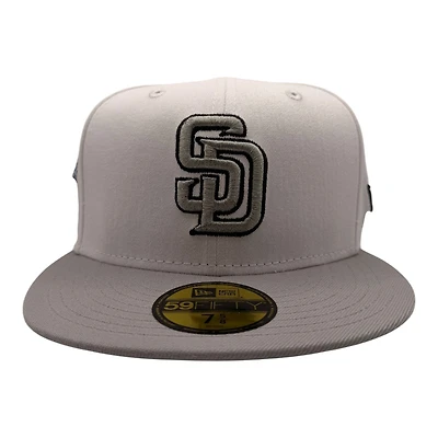 San Diego Padres White and Gray 1992 All Star Game Patch Light Blue UV New Era 59FIFTY Fitted Hat