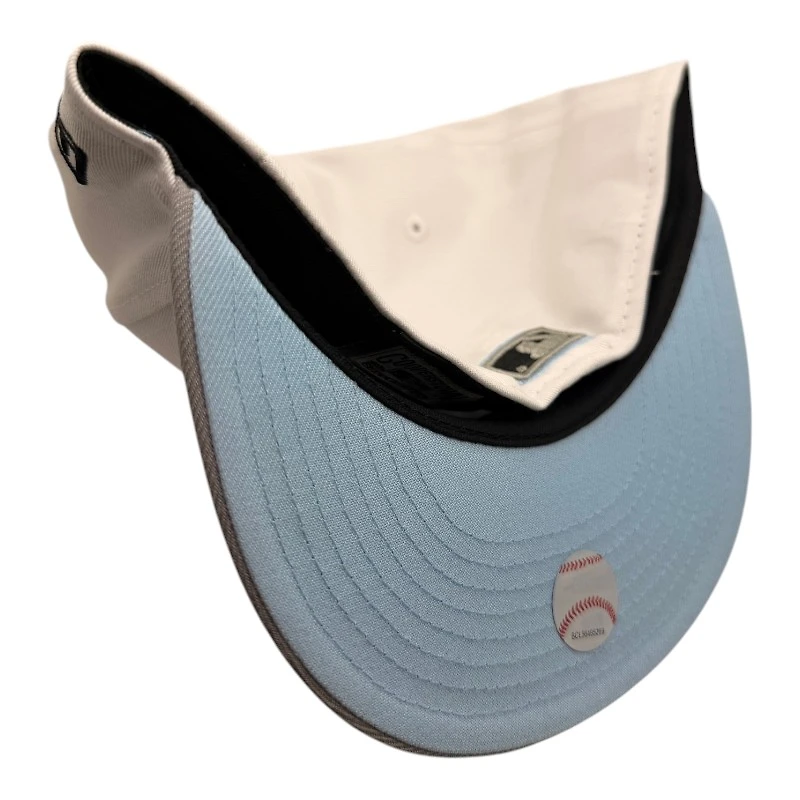 San Diego Padres White and Gray 1992 All Star Game Patch Light Blue UV New Era 59FIFTY Fitted Hat