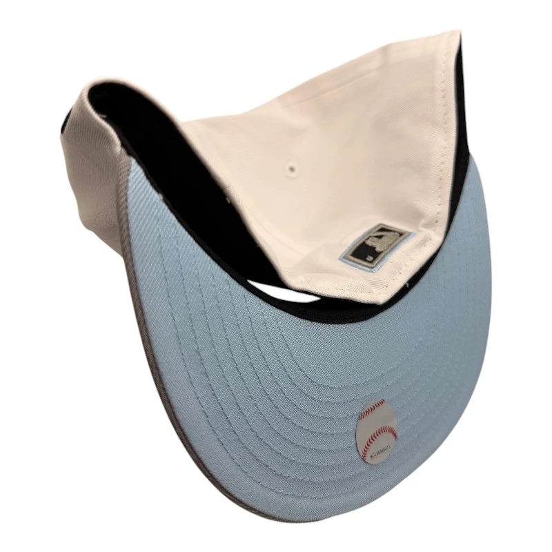 Pittsburgh Pirates White and Gray 1959 All Star Game Patch Light Blue UV New Era 59FIFTY Fitted Hat