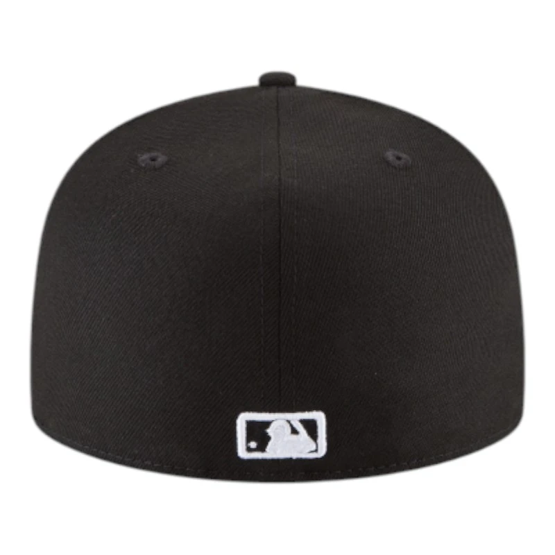 Detroit Tigers Black with Skull Side Patch New Era 59FIFTY Fitted Hat