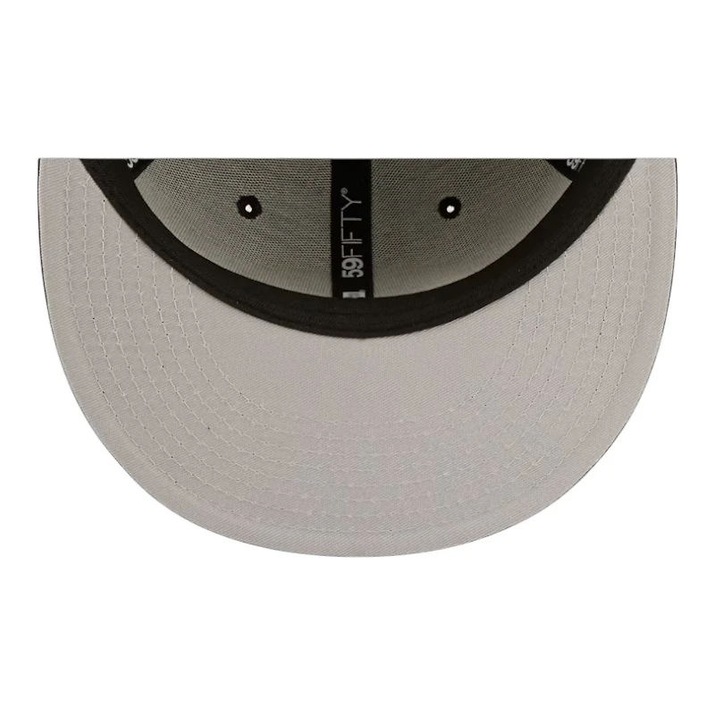 Detroit Tigers Black with Skull Side Patch New Era 59FIFTY Fitted Hat