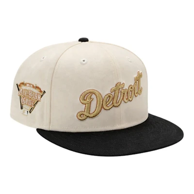 Detroit Tigers Chrome and Black Corduroy 2005 ASG Patch Green UV New Era 59FIFTY Fitted Hat