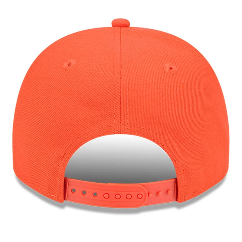 Anaheim Ducks Main Logo with Duck Patch Orange New Era 9FIFTY A-Frame Snapback hat