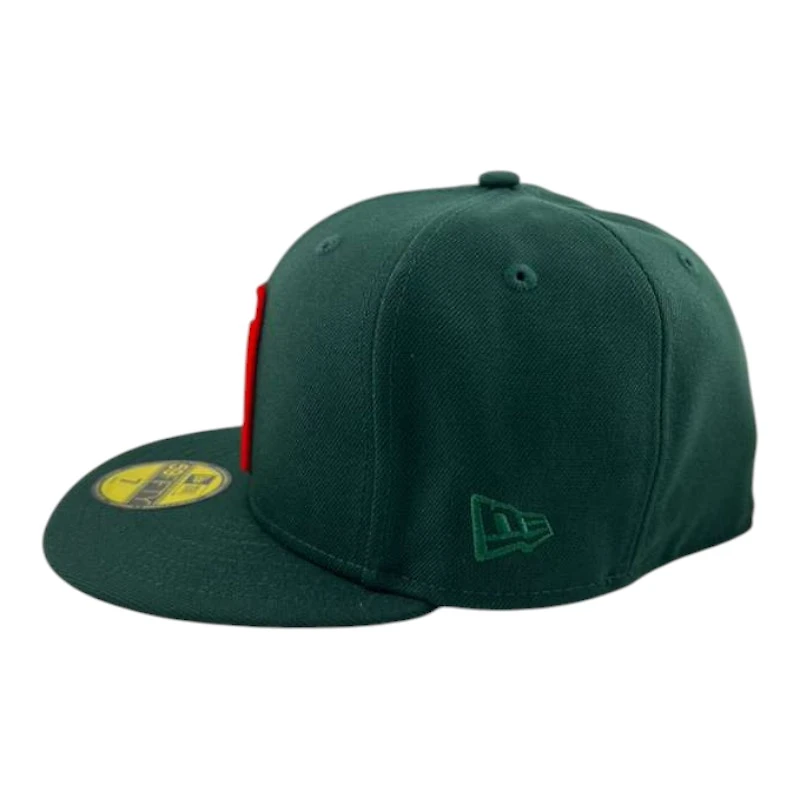 Mexico Dark Green "World Baseball Classic" Flag Patch Gray UV New Era 59FIFTY Fitted Hat