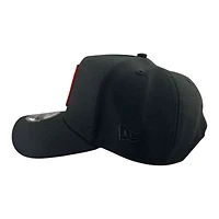 Mexico Gold Black Reverse "World Baseball Classic" Mexico Flag Patch New Era A-Frame 9FORTY Snapback Hat