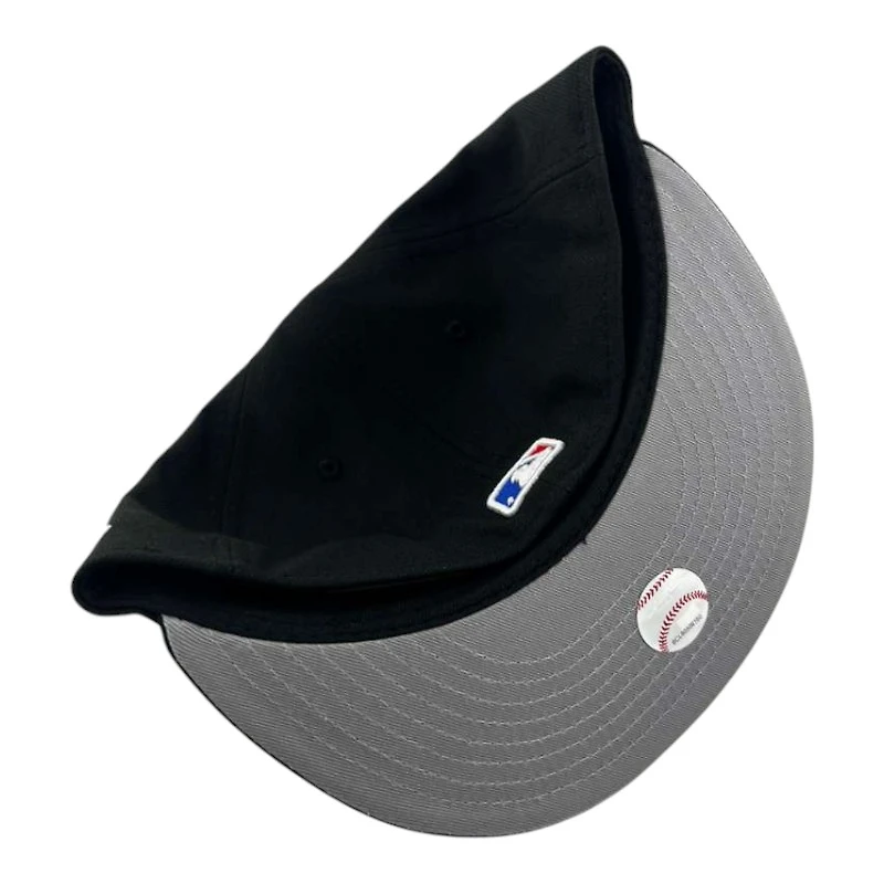 Los Angeles Dodgers Black East LA Gray UV New Era 59FIFTY Fitted Hat