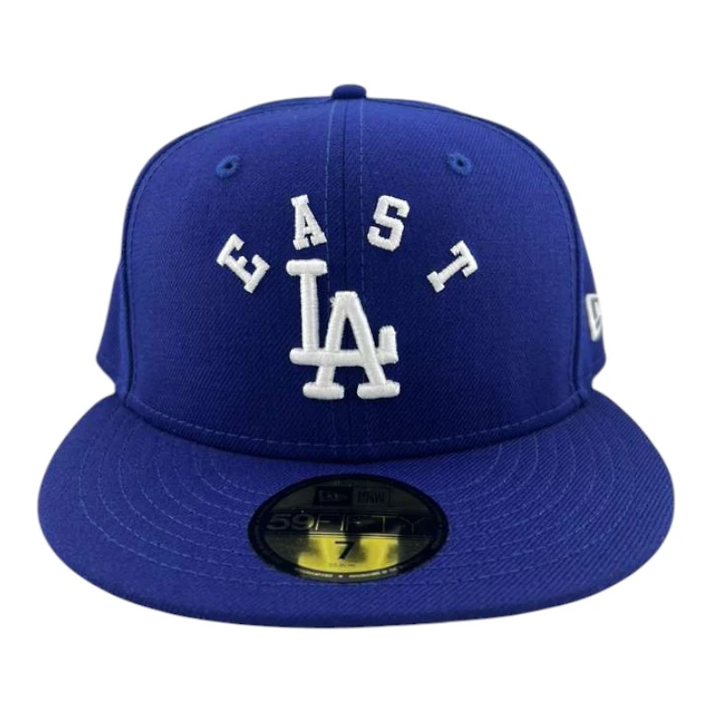 Los Angeles Dodgers Royal Blue East LA Gray UV New Era 59FIFTY Fitted Hat