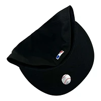 Los Angeles Dodgers Black Old English UV New Era 59FIFTY Fitted Hat