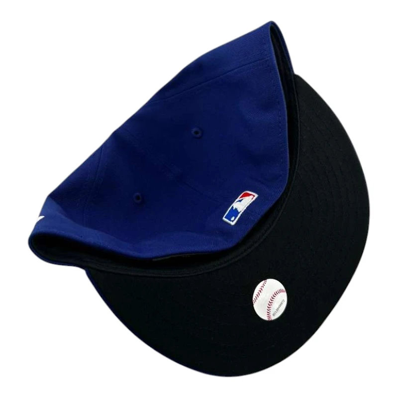 Los Angeles Dodgers Royal Blue Old English Black UV New Era 59FIFTY Fitted Hat