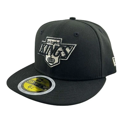 Youth Los Angeles Kings Black New Era 59FIFTY Fitted Hat