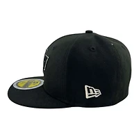 Youth Los Angeles Kings Black New Era 59FIFTY Fitted Hat