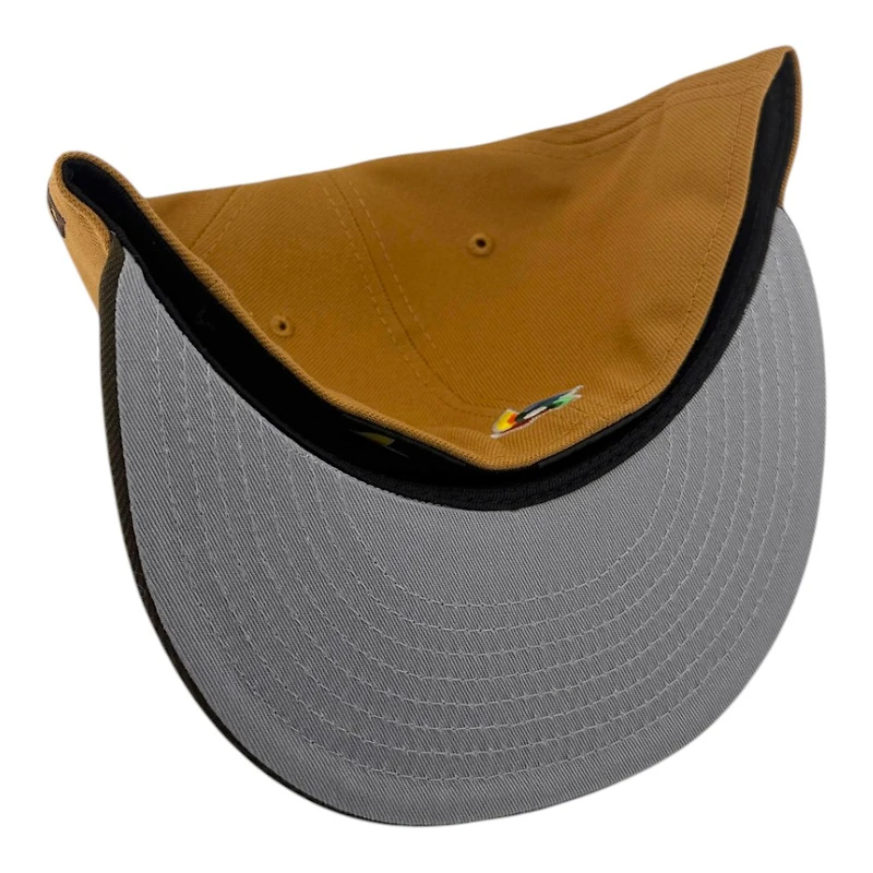 Mexico Brown Two Tone Flag Patch 2026 WBC Grey UV New Era 59FIFTY Fitted Hat