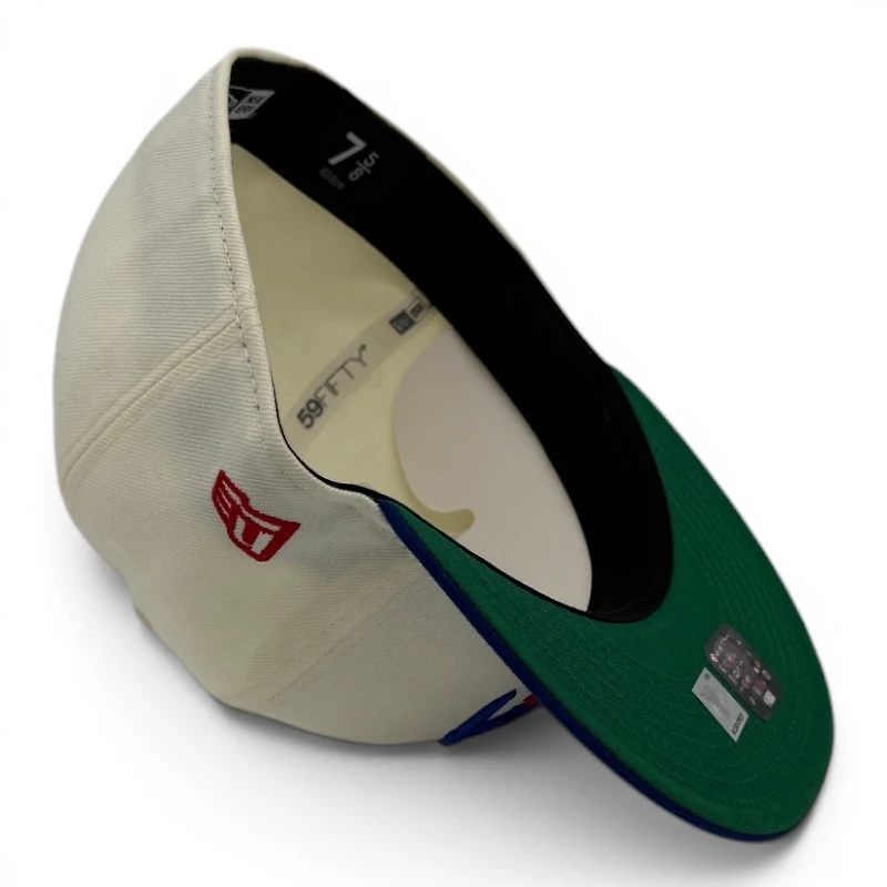 Denver Nuggets Chrome Light Royal 2T Leon the Lab Serbia 4.0 Patch Green UV New Era 59FIFTY Fitted Hat