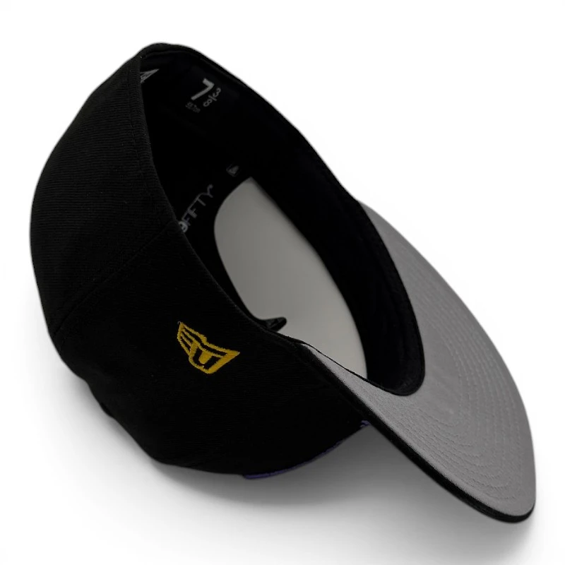 Denver Rockets Black Leon the Lab Patch Grey UV New Era 59FIFTY Fitted Hat