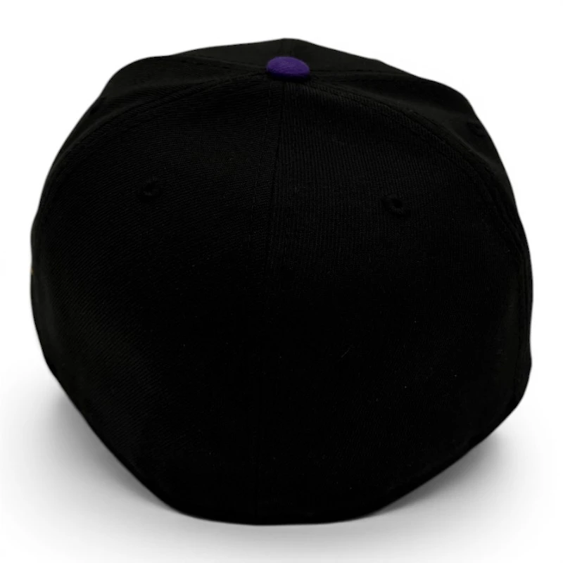 Denver Rockets Black Leon the Lab Patch Grey UV New Era 59FIFTY Fitted Hat