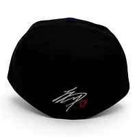 Los Angeles Dodgers Black Leon the Lab Samurai Grey UV New Era 59FIFTY Fitted Hat