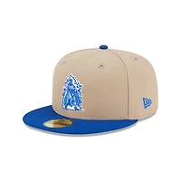 Duke Blue Devils Camel and Royal Vault NCAA New Era 59FIFTY Fitted Hat