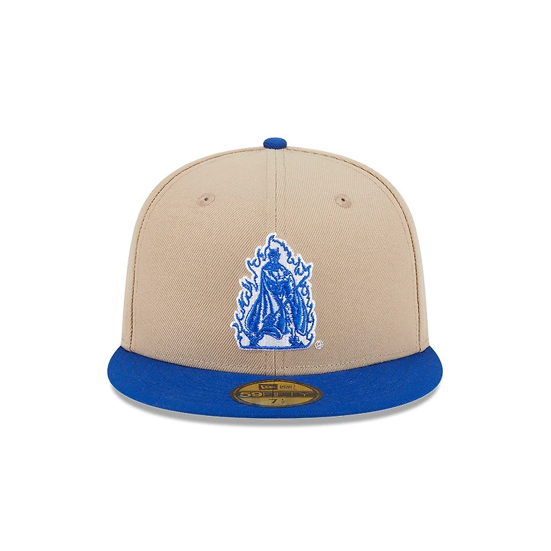 Duke Blue Devils Camel and Royal Vault NCAA New Era 59FIFTY Fitted Hat