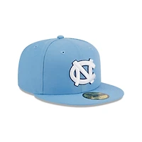 North Carolina Tar Heels Blue Basic NCAA New Era 59FIFTY Fitted Hat