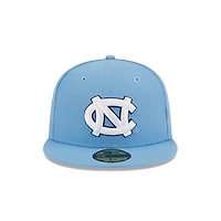 North Carolina Tar Heels Blue Basic NCAA New Era 59FIFTY Fitted Hat