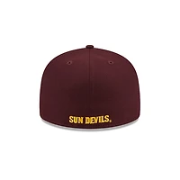 Arizona State Sun Devils Maroon Basic NCAA New Era 59FIFTY Fitted Hat