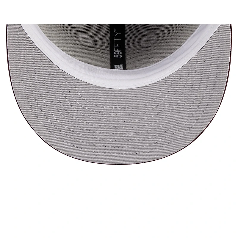 Arizona State Sun Devils Maroon Basic NCAA New Era 59FIFTY Fitted Hat