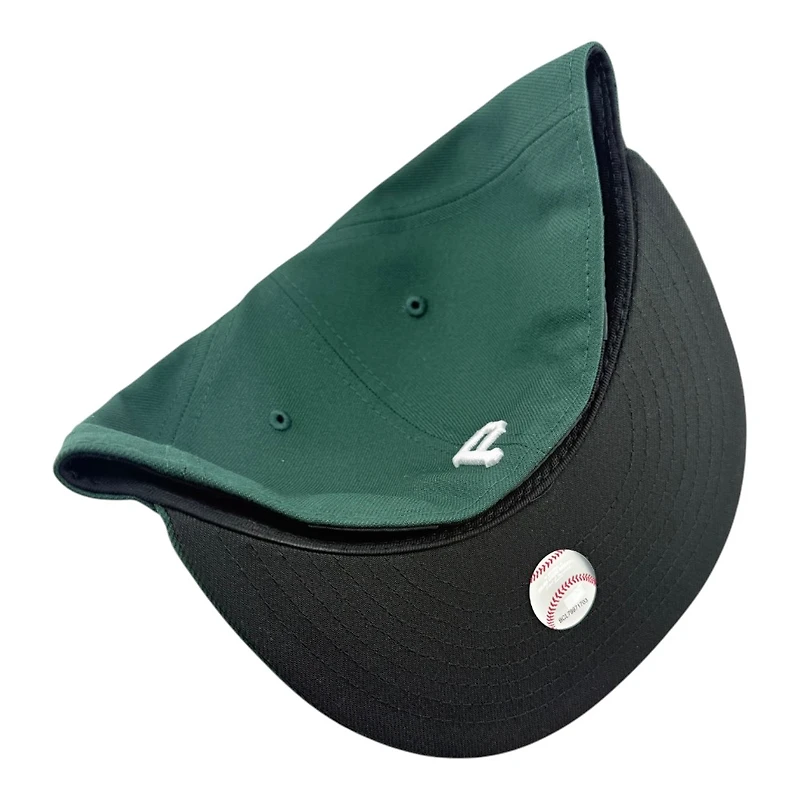 Pittsburgh Pirates Dark Green with White Logo Black UV New Era 59FIFTY Fitted Hat