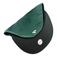 Pittsburgh Pirates Dark Green with White Logo Black UV New Era 59FIFTY Fitted Hat