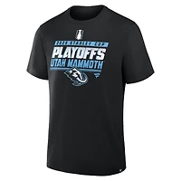 Utah Mammoth Black 2026 Stanley Cup Playoffs Legacy Fanatics T-Shirt