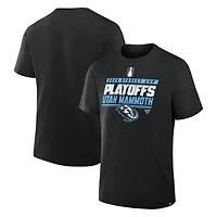 Utah Mammoth Black 2026 Stanley Cup Playoffs Legacy Fanatics T-Shirt