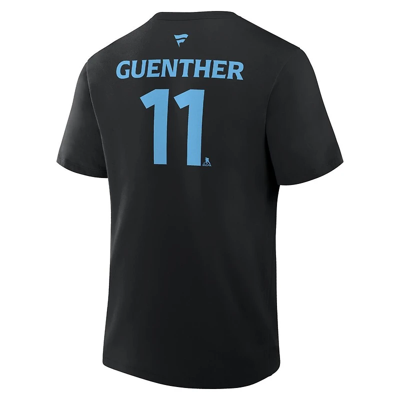 Utah Mammoth Black Dylan Guenther 2026 Stanley Cup Playoffs Fanatics T-Shirt