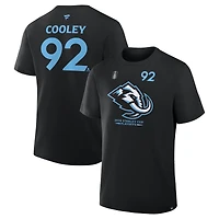 Utah Mammoth Black Logan Cooley 2026 Stanley Cup Playoffs Fanatics T-Shirt