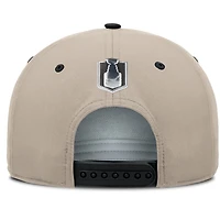 Utah Mammoth Black and Tan Fanatics 2026 Stanley Cup Playoffs Locker Room Adjustable Hat