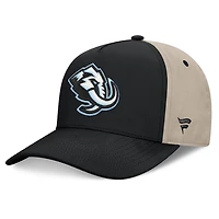 Utah Mammoth Black and Tan Fanatics 2026 Stanley Cup Playoffs Locker Room Adjustable Hat
