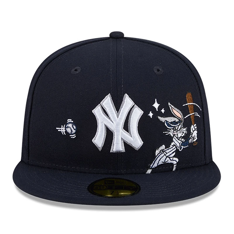New York Yankees Navy "Looney Tunes" Era 59FIFTY Fitted Hat