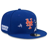 New York Mets Navy "Looney Tunes" Era 59FIFTY Fitted Hat