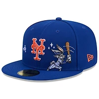 New York Mets Navy "Looney Tunes" Era 59FIFTY Fitted Hat