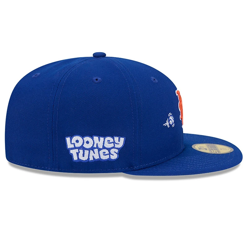 New York Mets Navy "Looney Tunes" Era 59FIFTY Fitted Hat