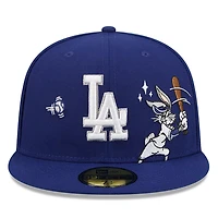 Los Angeles Dodgers Royal Blue "Looney Tunes" New Era 59FIFTY Fitted Hat