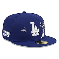 Los Angeles Dodgers Royal Blue "Looney Tunes" New Era 59FIFTY Fitted Hat