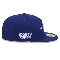 Los Angeles Dodgers Royal Blue "Looney Tunes" New Era 59FIFTY Fitted Hat