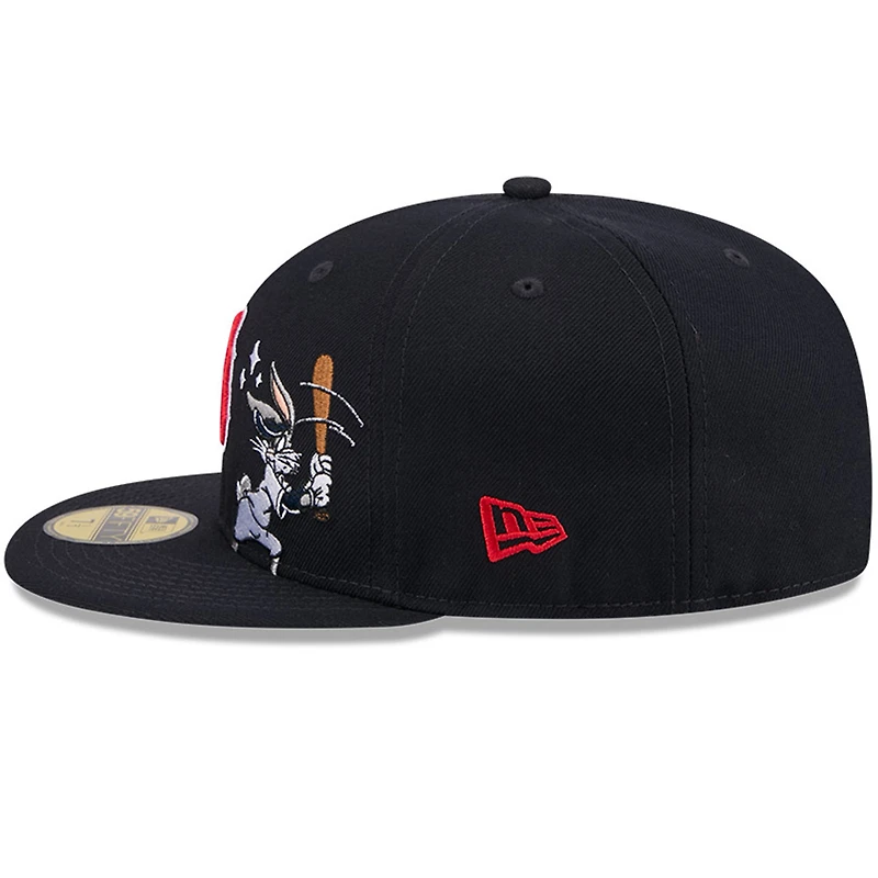 Boston Red Sox Navy "Looney Tunes" New Era 59FIFTY Fitted Hat
