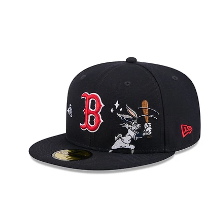 Boston Red Sox Navy "Looney Tunes" New Era 59FIFTY Fitted Hat