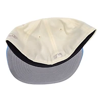 Anaheim Angels Chrome and Light Blue 50th Anniversary Patch Grey UV New Era 59FIFTY Fitted Hat