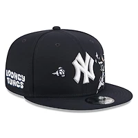 New York Yankees Navy "Bugs Bunny Looney Tunes" New Era 9FIFTY Snapback Hat
