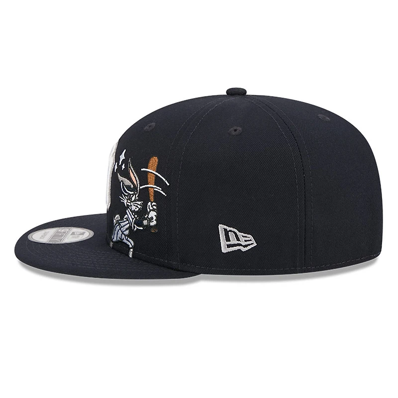 New York Yankees Navy "Bugs Bunny Looney Tunes" New Era 9FIFTY Snapback Hat