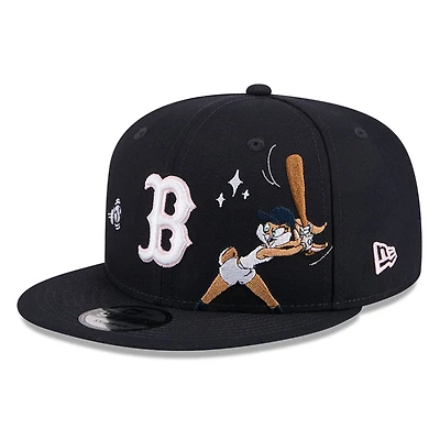 Boston Red Sox Navy "Lola Looney Tunes" New Era 9FIFTY Snapback Hat