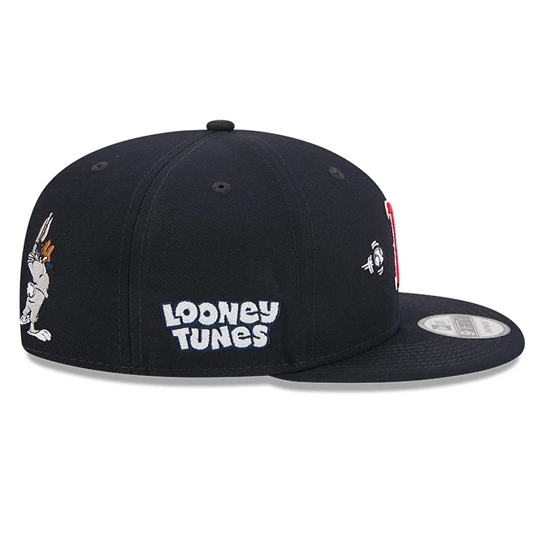 Boston Red Sox Navy "Bugs Bunny Looney Tunes" New Era 9FIFTY Snapback Hat