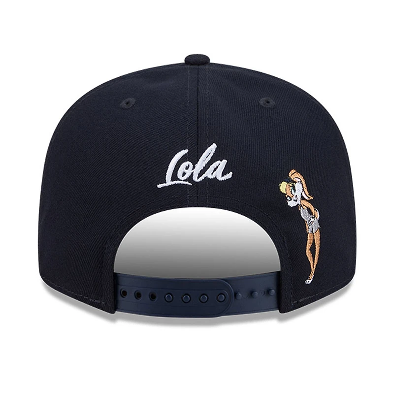 Atlanta Braves Navy "Lola Looney Tunes" New Era 9FIFTY Snapback Hat