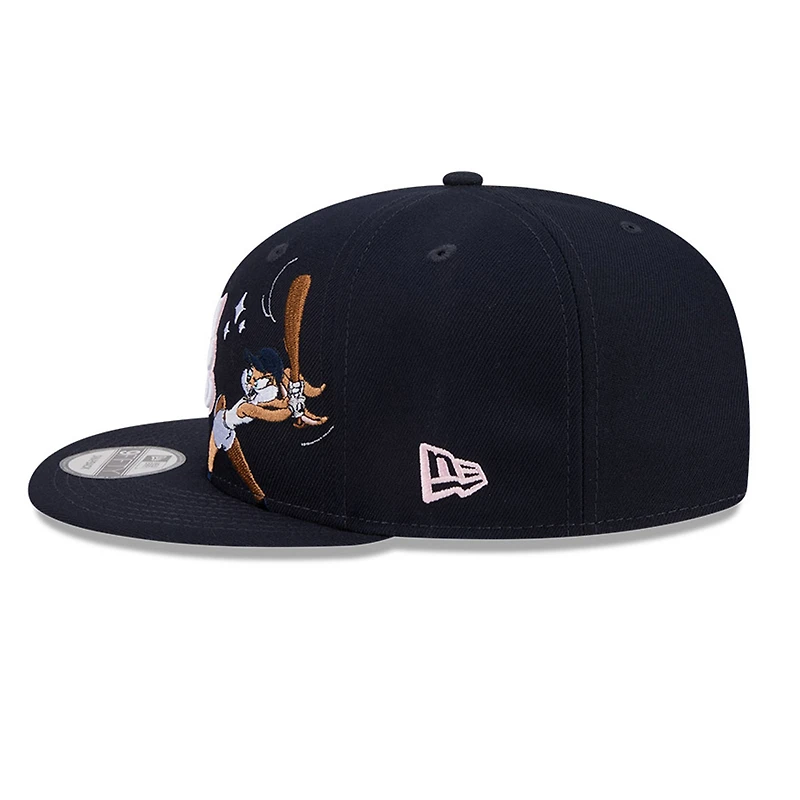 Atlanta Braves Navy "Lola Looney Tunes" New Era 9FIFTY Snapback Hat